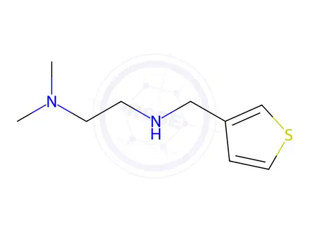 Chemical structure of [2-(dimethylamino)ethyl](thiophen-3-ylmethyl)amine