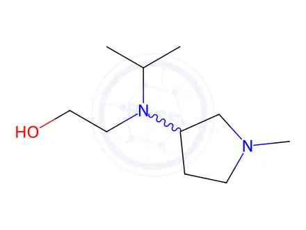 Chemical structure of 2-(Isopropyl(1-methylpyrrolidin-3-yl)amino)ethanol