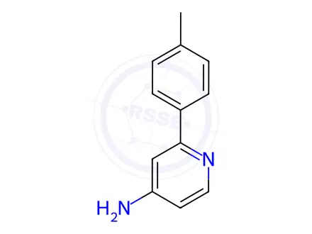 Chemical structure of 2-(p-Tolyl)isonicotinamide