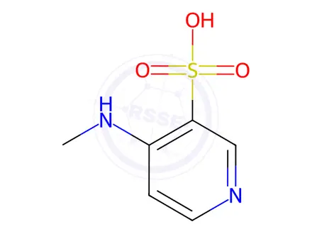 Chemical structure of 4-(Methylamino)pyridine-3-sulfonic acid