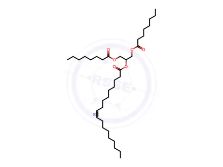 Chemical structure of Caprylic Acid Impurity 105