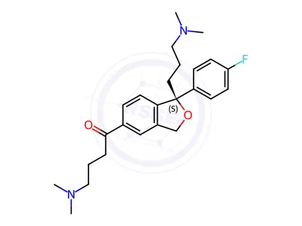 Chemical structure of Citalopram Hydrobromide Impurity 76