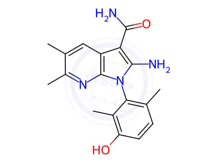 Chemical structure of Lunresertib Impurity 2