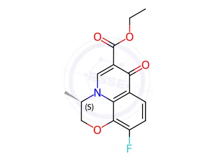 Chemical structure of Levofloxacin Impurity 7