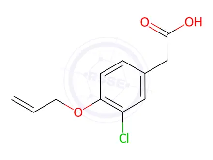 Chemical structure of Alclofenac