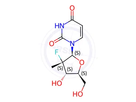 Chemical structure of Sofosbuvir Impurity 47