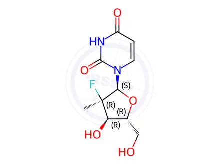 Chemical structure of Sofosbuvir Impurity 16
