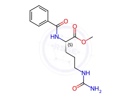 Chemical structure of Benzoyl-L-Citrulline Methyl Ester
