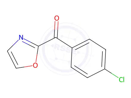 Chemical structure of (4-Chlorophenyl)(oxazol-2-yl)methanone