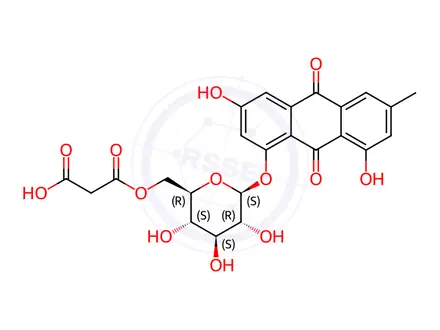 Chemical structure of Emodin Impurity 1