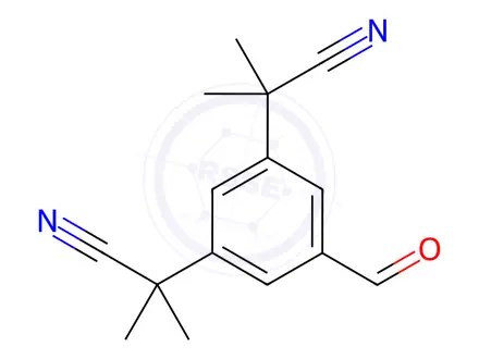 Chemical structure of Anastrozole Impurity 39
