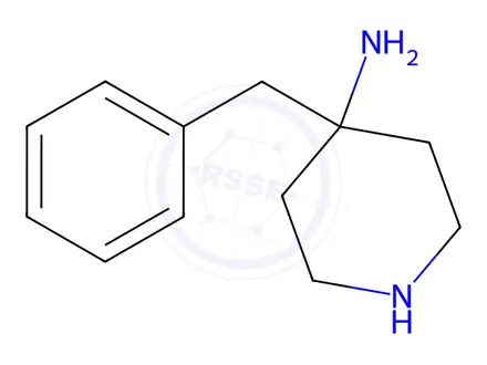 Chemical structure of 4-Benzylpiperidin-4-amine