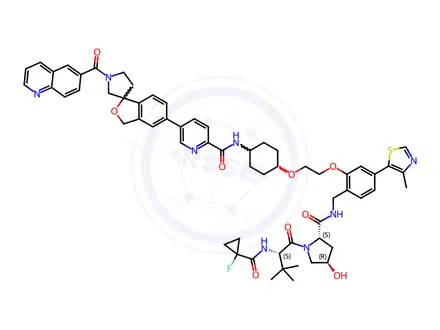Chemical structure of Erlotinib aldehyde