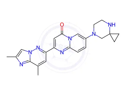 Chemical structure of Risdiplam