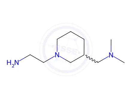 Chemical structure of 2-(3-((Dimethylamino)methyl)piperidin-1-yl)ethanamine