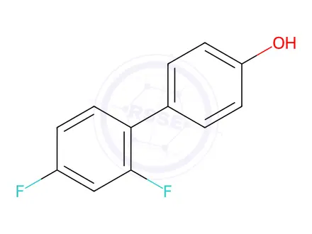 Chemical structure of Diflunisal Impurity 10
