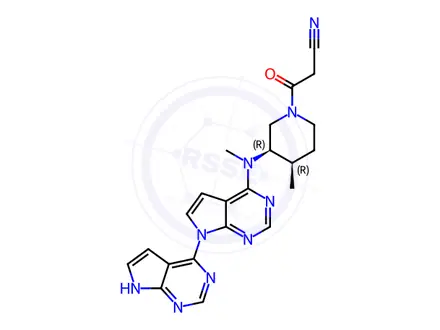 Chemical structure of Tofacitinib Impurity 102