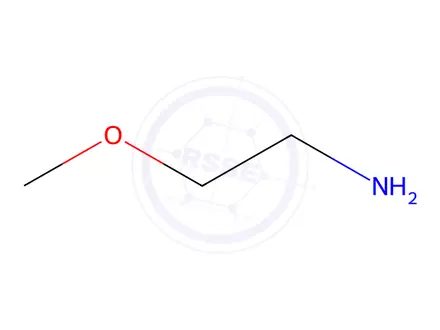 Chemical structure of 2-Methoxyethylamine Hydroiodide
