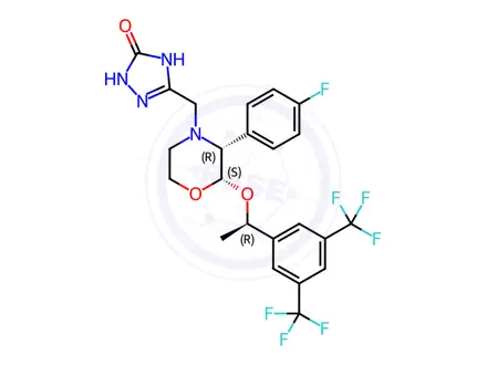 Chemical structure of Aprepitant Impurity 23