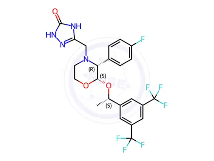 Chemical structure of AprepitantImpurity20