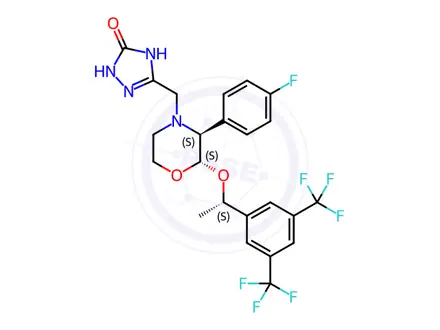 Chemical structure of Aprepitant Impurity 2