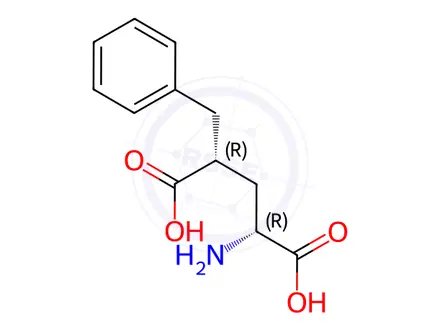 Chemical structure of (4R)-4-BENZYL-D-GLUTAMIC ACID HCL