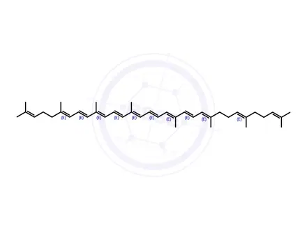 Chemical structure of Lycopene Impurity 4