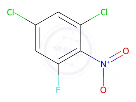 Chemical structure of 1,5-Dichloro-3-fluoro-2-nitrobenzene