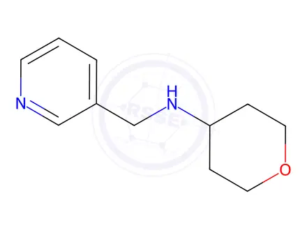 Chemical structure of Pyridin-3-ylmethyl-(tetrahydro-pyran-4-yl)-amine Dihydrochloride