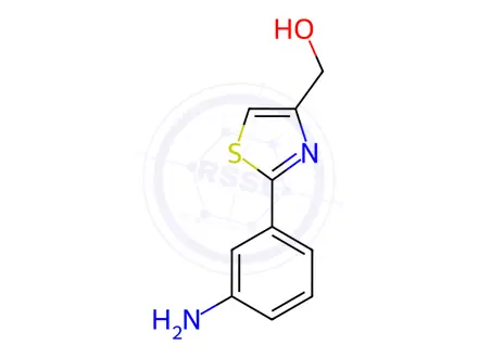 Chemical structure of [2-(3-Amino-phenyl)-thiazol-4-yl]-methanol