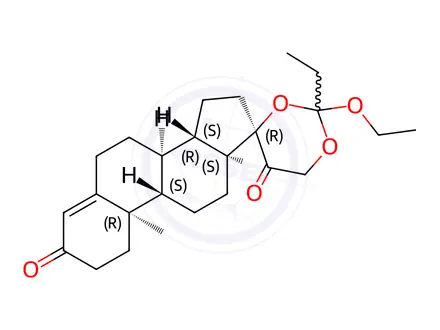Chemical structure of Clascoterone Impurity 2