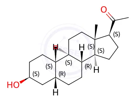 Chemical structure of Brexanolone Impurity 8