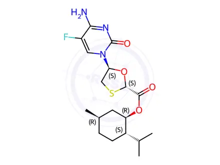 Chemical structure of Emtricitabine Impurity 22