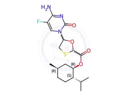 Chemical structure of Emtricitabine Impurity 15