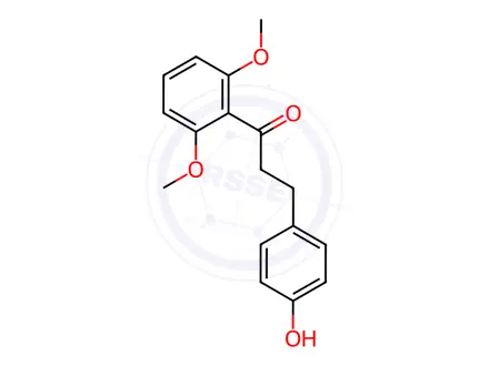 Chemical structure of Cochinchinenin A