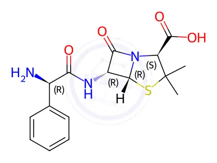 Chemical structure of Piperacillin Sodium EP Impurity A
