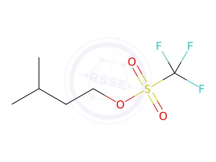 Chemical structure of Methanesulfonic acid, trifluoro-, 3-Methylbutyl ester