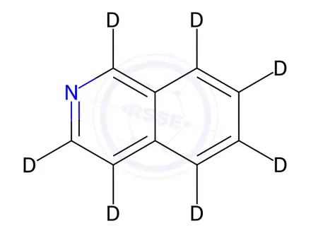 Chemical structure of Isoquinoline-d7