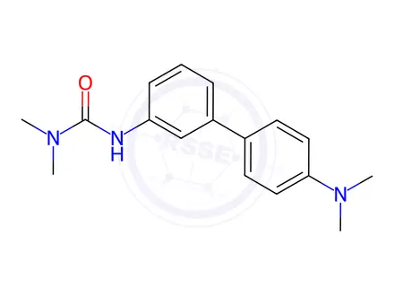 Chemical structure of Alogliptin Benzoate Impurity 100(Atglistatin)