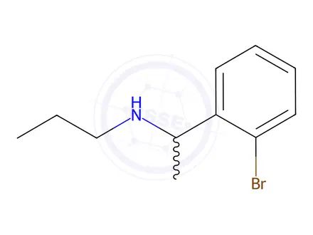 Chemical structure of [1-(2-bromophenyl)ethyl](propyl)amine