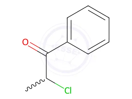 Chemical structure of Bupropion Hydrochloride Impurity 55