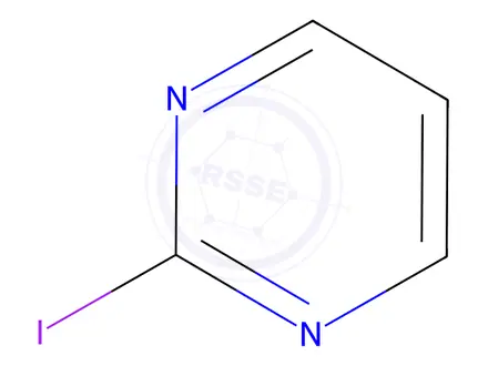 Chemical structure of 2-Iodopyrimidine
