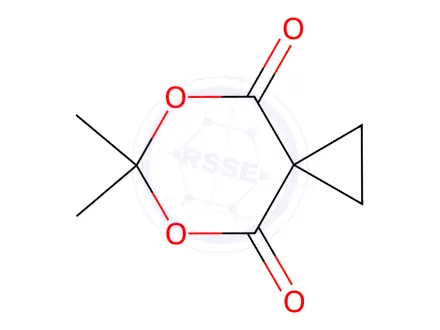 Chemical structure of 6,6-Dimethyl-5,7-dioxaspiro[2.5]octane-4,8-dione