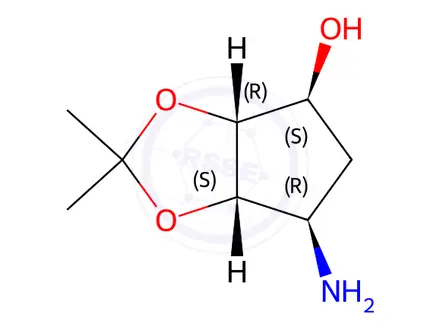 Chemical structure of Ticagrelor Impurity 511