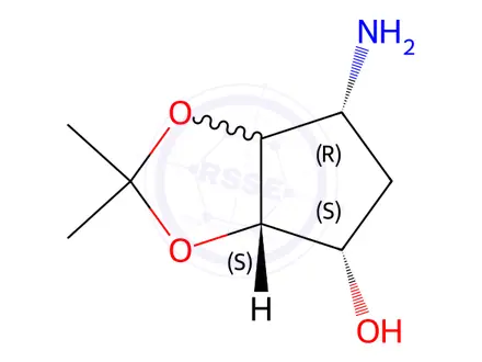 Chemical structure of Ticagrelor Impurity 116