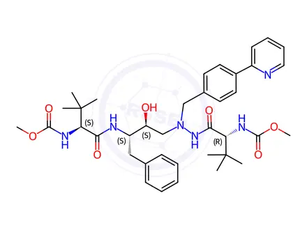 Chemical structure of Atazanavir EP Impurity F(Atazanavir R,S,S,S-Diastereomer)