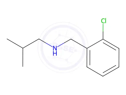 Chemical structure of [(2-Chlorophenyl)methyl](2-methylpropyl)amine
