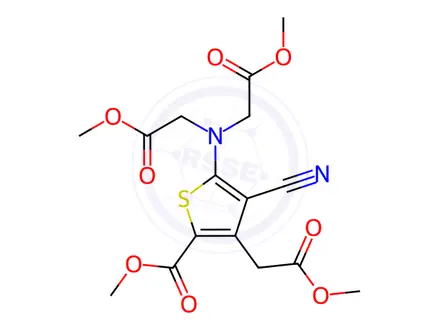 Chemical structure of Ranelic Acid Impurity 21