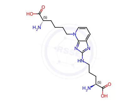 Chemical structure of Lysine Impurity 23