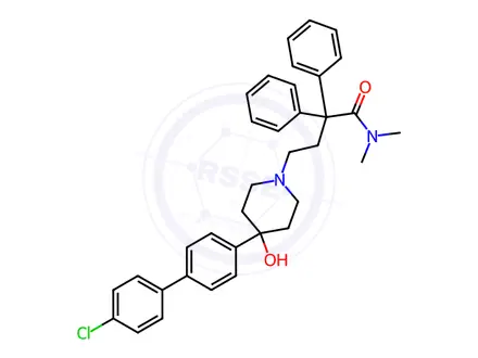 Chemical structure of Loperamide EP Impurity A